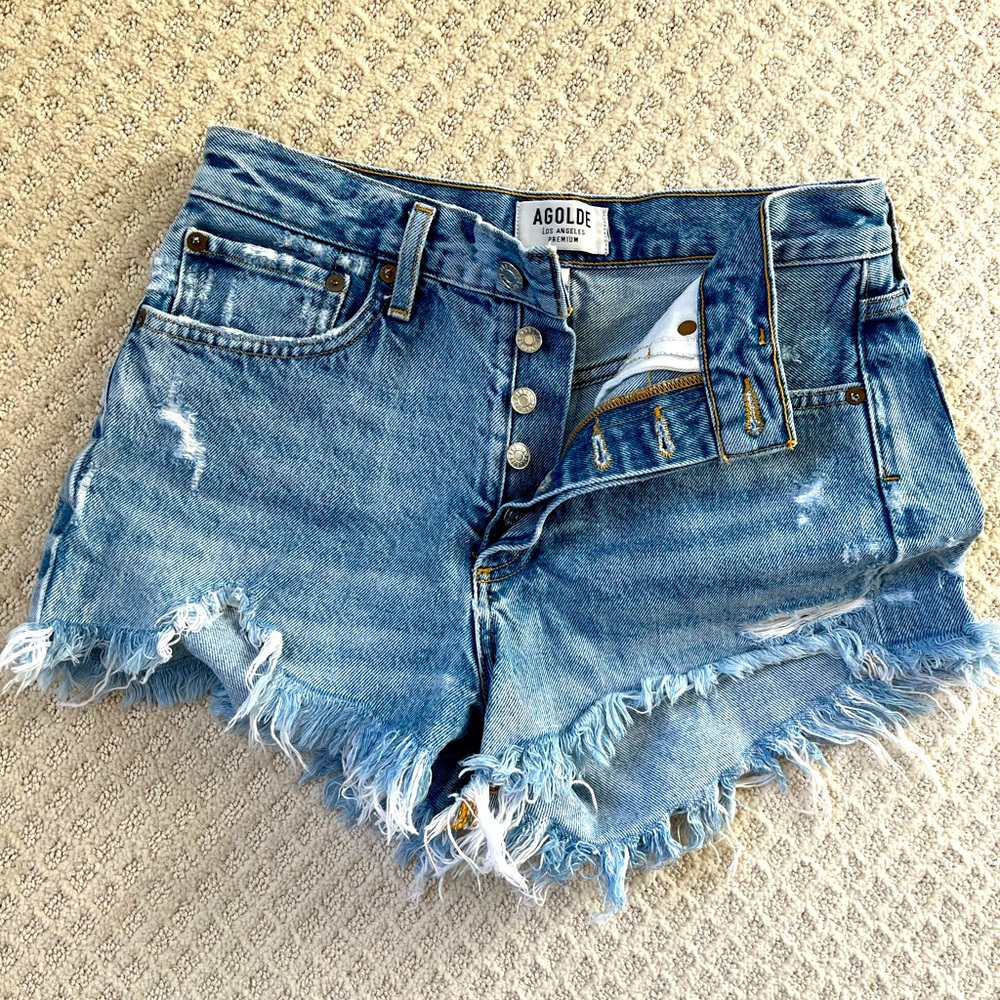 AGOLDE Parker Vintage Cutoff Shorts Size 26